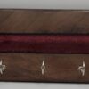 Reclaimed Wood and Resin Key Holders - Red