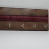 Reclaimed Wood and Resin Key Holders - Red